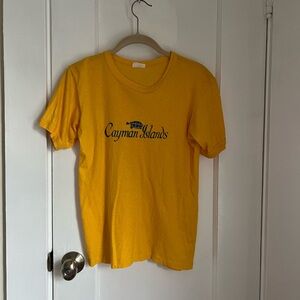 Vintage Sun King Single Stitch Cayman Islands Travel Tee